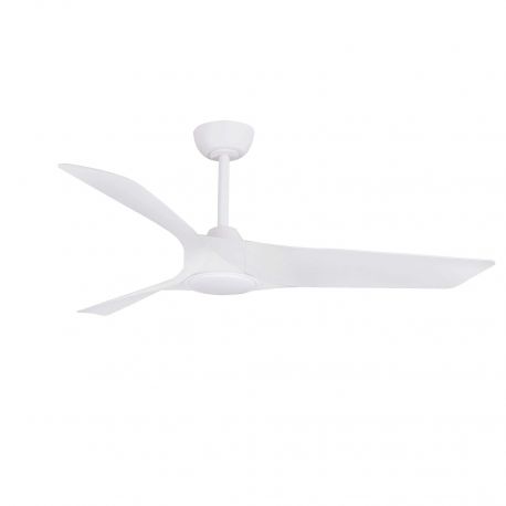 Lustre cu ventilator - Lustra LED cu Ventilator si telecomanda FARGO D-132cm alb