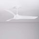Lustre cu ventilator - Lustra LED cu Ventilator si telecomanda FARGO D-132cm alb