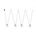 Lustra/Pendul stil minimalist MINE PC SPACE gri 4L