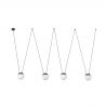 Lustra/Pendul stil minimalist MINE PC SPACE gri 4L