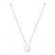 Pendule, Lustre suspendate - Pendul stil minimalist MINE GLASS SPACE alb 1L
