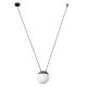 Pendul stil minimalist MINE GLASS SPACE gri 1L
