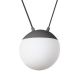 Pendule, Lustre suspendate - Pendul stil minimalist MINE GLASS SPACE gri 1L