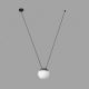 Pendule, Lustre suspendate - Pendul stil minimalist MINE GLASS SPACE gri 1L