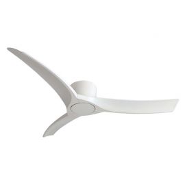 Lustre cu ventilator - Ventilator cu telecomanda Fan alb 132,8cm