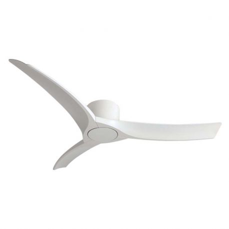 Lustre cu ventilator - Ventilator cu telecomanda Fan alb 132,8cm
