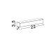 Aplice - Aplica LED CCT ambientala de exterior IP65 LANE alba 13W