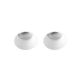 Spoturi tavan fals - Corp incastrabil cu 2 Spoturi directionabile trimless FLIC 2L alb MR11 GU10