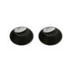 Spoturi tavan fals - Corp incastrabil cu 2 Spoturi directionabile trimless FLIC 2L negru MR11 GU10