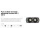 Spoturi tavan fals - Corp incastrabil cu 2 Spoturi directionabile trimless FLIC 2L negru MR11 GU10