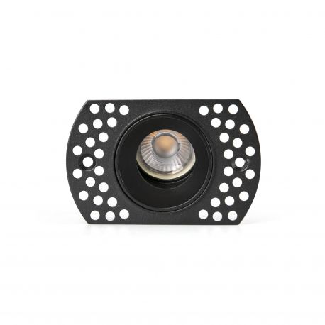 Spoturi tavan fals - Spot directionabil trimless FLIC 1L negru MR11 GU10