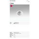 Spoturi tavan fals - Spot directionabil FLIC alb MR11 GU10
