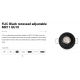 Spoturi tavan fals - Spot directionabil FLIC negru MR11 GU10