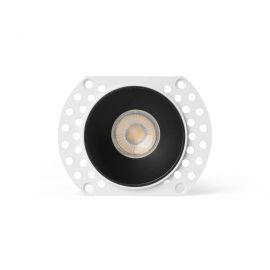 Spot incastrabil trimless IP44 FLAC negru MR11 GU10
