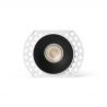 Spot incastrabil trimless IP44 FLAC negru MR11 GU10