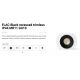 Iluminat pentru baie - Spot incastrabil trimless IP44 FLAC negru MR11 GU10