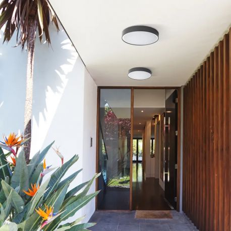 Plafoniere - Plafoniera LED exterior IP54 Kyoto Small