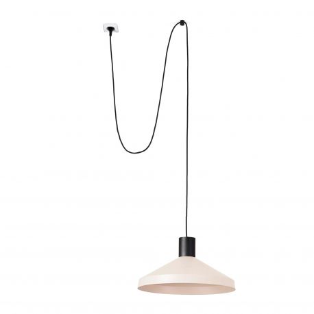 Pendule, Lustre suspendate - Lustra/Pendul decorativ cu cablu si stecher KOMBO 400 bej