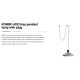 Pendule, Lustre suspendate - Lustra/Pendul decorativ cu cablu si stecher KOMBO 400 gri