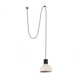 Pendule, Lustre suspendate - Lustra/Pendul decorativ cu cablu si stecher KOMBO 200 bej