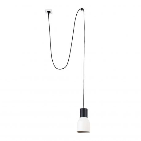 Pendule, Lustre suspendate - Lustra/Pendul decorativ cu cablu si stecher KOMBO 120 bej