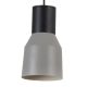 Pendule, Lustre suspendate - Lustra/Pendul decorativ cu cablu si stecher KOMBO 120 gri