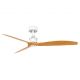 Lustre cu ventilator - Ventilator tavan cu telecomanda JUST FAN M alb/artar