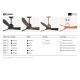 Lustre cu ventilator - Ventilator tavan cu telecomanda JUST FAN M alb/artar