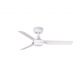 Lustre cu ventilator - Ventilator tavan cu telecomanda MINI PUNT S alb