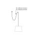 Pendule, Lustre suspendate - Lustra/Pendul decorativ cu cablu si stecher MAMBO 210 negru/ratan