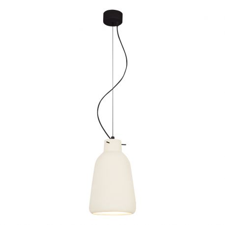 Pendule, Lustre suspendate - Pendul, Lustra suspendata 1XE27 Indi alb 13cm