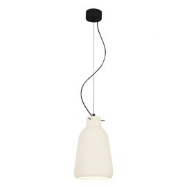 Pendul, Lustra suspendata 1XE27 Indi alb 18cm