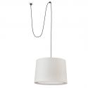 Lustra/Pendul decorativ cu cablu si stecher CONGA bej
