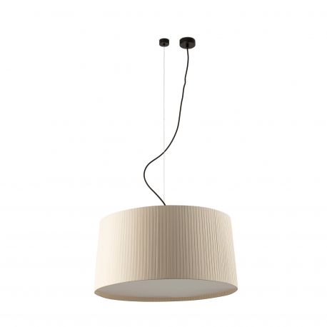Pendule, Lustre suspendate - Lustra suspendata design decorativ SAMBA 700 negru/bej