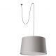 Lustra/Pendul decorativ cu cablu si stecher WINDSOR negru/gri