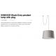 Pendule, Lustre suspendate - Lustra/Pendul decorativ cu cablu si stecher WINDSOR negru/gri