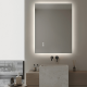 Oglinda baie cu iluminat LED 20W 3000K-4000K IP44 80x60cm