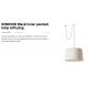Pendule, Lustre suspendate - Lustra/Pendul decorativ cu cablu si stecher WINDSOR negru/in