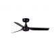 Lustre cu ventilator - Ventilator tavan cu telecomanda MINI PUNT S negru