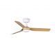 Lustre cu ventilator - Ventilator tavan cu telecomanda MINI PUNT S alb/artar