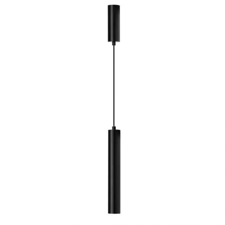 Pendule, Lustre suspendate - Pendul tub subtire negru LED CCT DAMI 1 18W