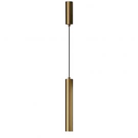 Pendule, Lustre suspendate - Pendul tub subtire auriu LED CCT DAMI 1 18W
