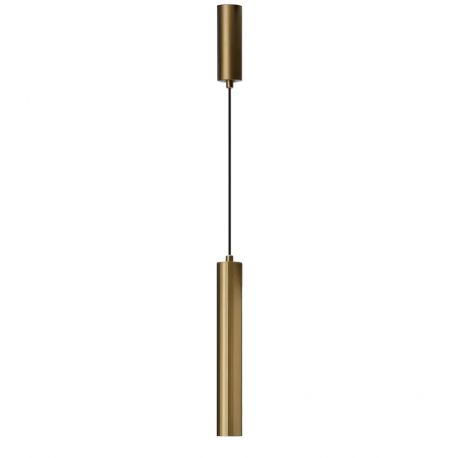 Pendule, Lustre suspendate - Pendul tub subtire auriu LED CCT DAMI 1 18W