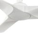Lustre cu ventilator - Ventilator tavan cu telecomanda HEY S alb