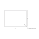 Oglinzi - Oglinda baie cu iluminat LED 23W 3000K-4000K IP44 auriu 80x60cm
