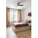 Lustre cu ventilator - Ventilator tavan cu telecomanda HEY S negru