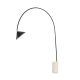 Lampadare - Lampa de podea arcuita design modern LUX Marble