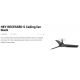 Lustre cu ventilator - Ventilator incastrabil tavan cu telecomanda HEY S negru
