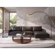 Lampadare - Lampa de podea arcuita design modern LUX Gold and Black steel