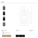 Veioze - Lampa de masa design modern LUX Black steel